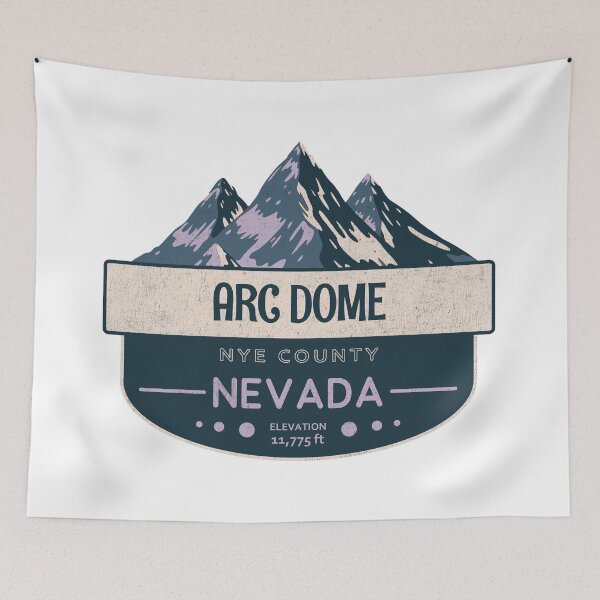 Item preview, Arc Dome, Nye County, Nevada, Mountain Design designed and sold by Wanderful-roads.