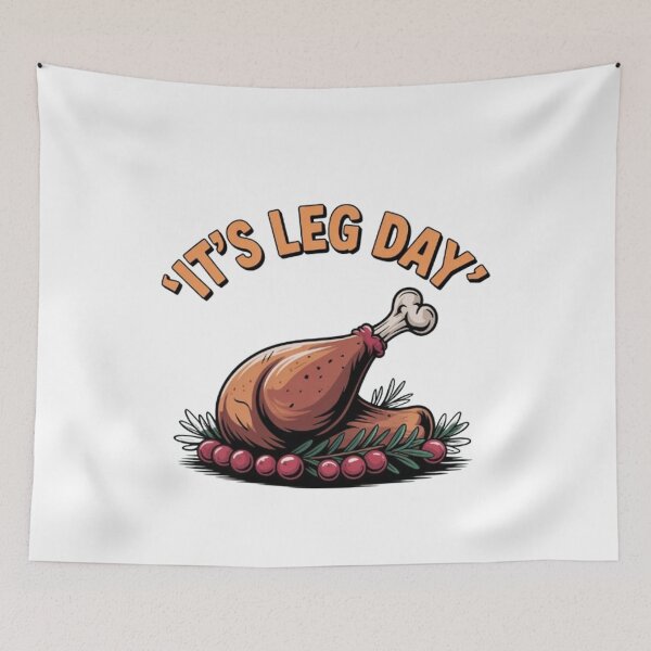 Item preview, Its leg Day Funny Turkey Thanksgiving  designed and sold by BHMARTS.