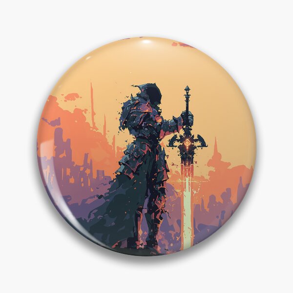 Item preview, Dark Knight with Burning Sword designed and sold by Christian Weiss.