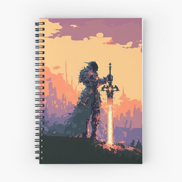 Item preview, Dark Knight with Burning Sword designed and sold by Christian Weiss.