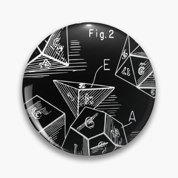 Artikelvorschau, Patentdrucke für Rollenspielwürfel 1963 entworfen und verkauft von ArtShopMurky.