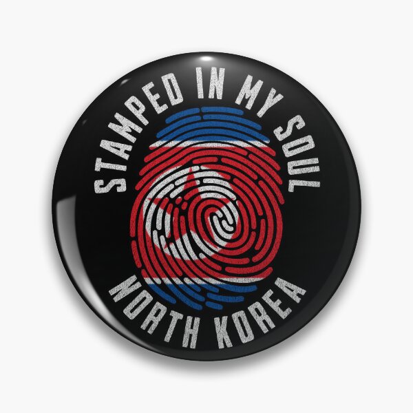 Item preview, Stamped in My Soul North Korea Flag Korean Pride designed and sold by chrisrivait.