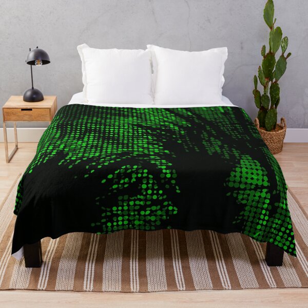 Item preview, PALM TREE ABSTRACT DESIGN. BLACK/GREEN. designed and sold by 5hertz.