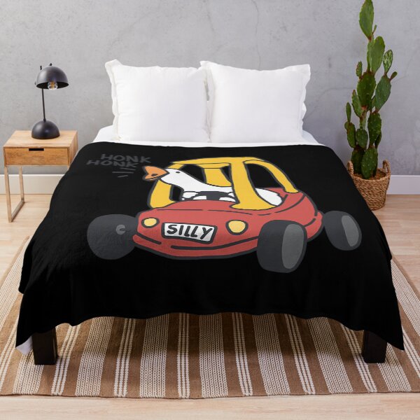 Aperçu de l'œuvre Voiture Silly Goose rouge créée et vendue par ArtShopMurky.