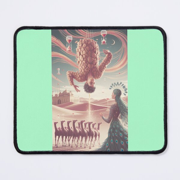 Item preview, Surreal Desert Oasis Sand Camels and Time designed and sold by Jermaine Dixon.