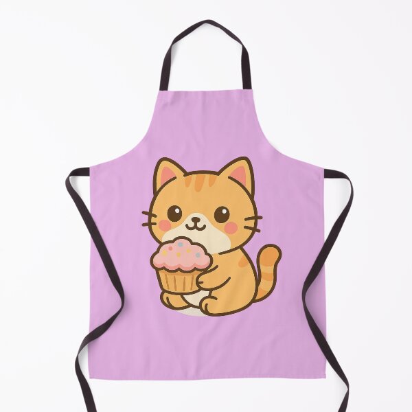 Item preview, Cute Kitty Holding A Cup Cake High Quality designed and sold by CRUCIBLE 2020.