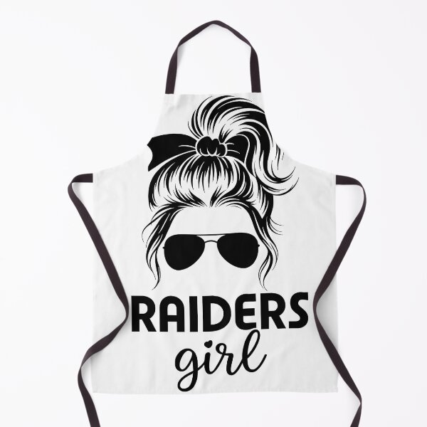 Item preview, Raiders Girl – Messy Bun and Aviator Sunglasses Graphic designed and sold by haitrieuic96.