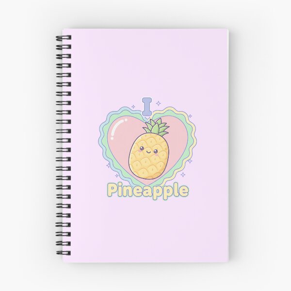Item preview, Kawaii I Love Pineapple designed and sold by Itsheartshop.
