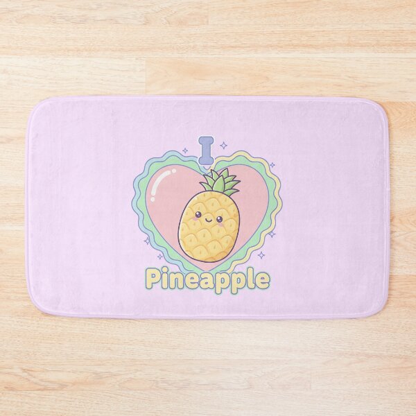 Item preview, Kawaii I Love Pineapple designed and sold by Itsheartshop.