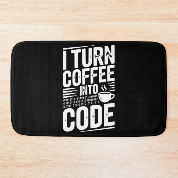 Item preview, I Turn Coffee Into Code designed and sold by Frank Ring.