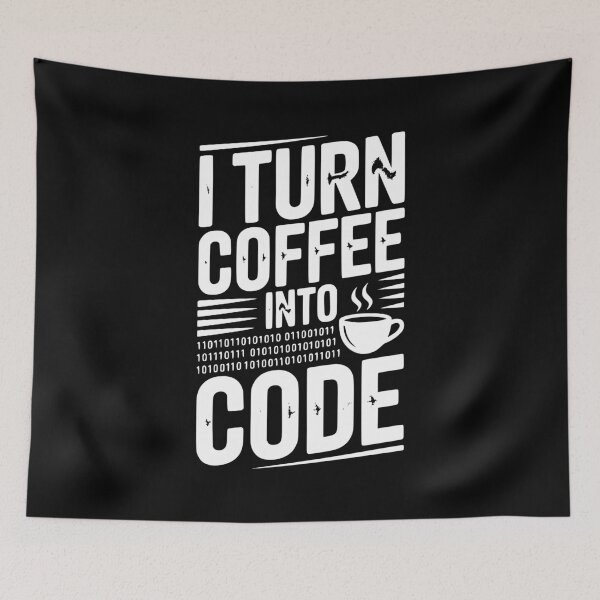 Aperçu de l'œuvre Je transforme le café en code créée et vendue par Frank Ring.