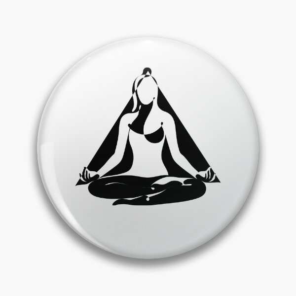Artikelvorschau, Schwarze Schattenkunst - Yoga-Meditation Yogini entworfen und verkauft von altandesign.