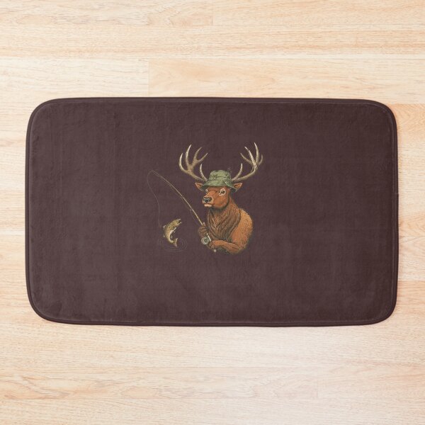 Item preview, An Elk Mounted while Fishing  designed and sold by Too Kool Designing .
