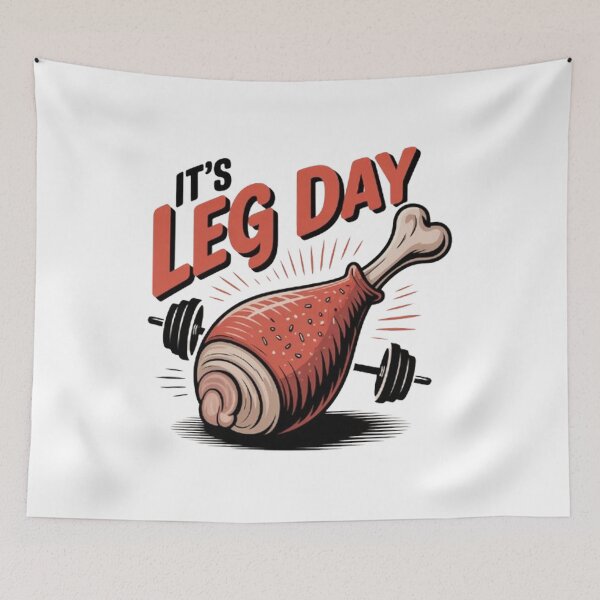 Item preview, Its leg Day Funny Turkey Thanksgiving  designed and sold by BHMARTS.