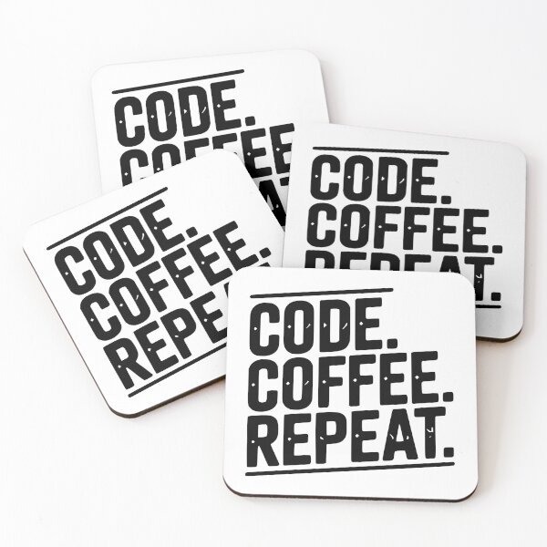 Item preview, Code Coffee Repeat designed and sold by Frank Ring.