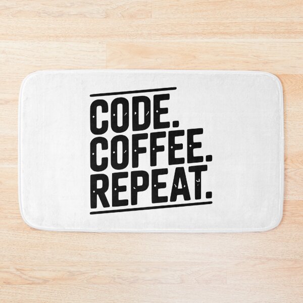 Item preview, Code Coffee Repeat designed and sold by Frank Ring.