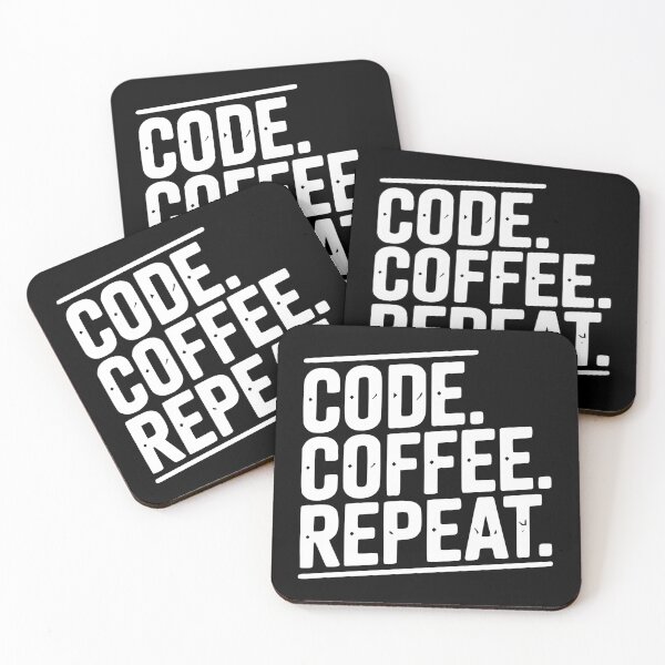 Item preview, Code Coffee Repeat designed and sold by Frank Ring.
