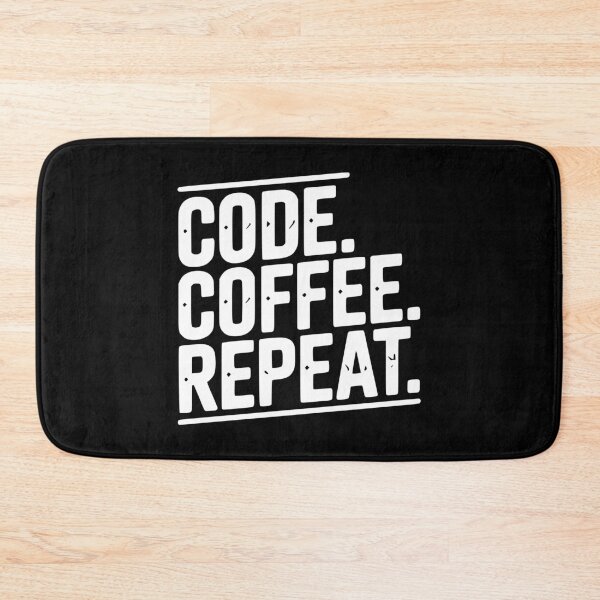 Item preview, Code Coffee Repeat designed and sold by Frank Ring.