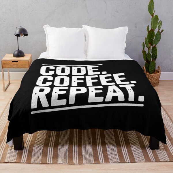 Item preview, Code Coffee Repeat designed and sold by Frank Ring.