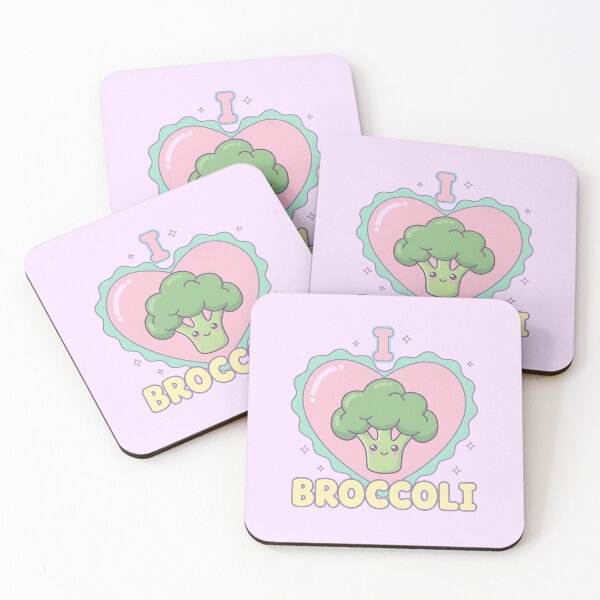 Item preview, Kawaii I Love Broccoli designed and sold by Itsheartshop.