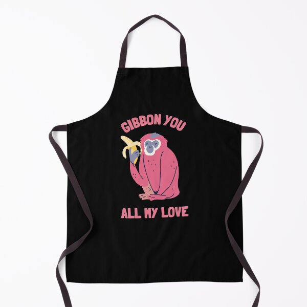 Item preview, Gibbon You All My Love designed and sold by GasconyPassion.