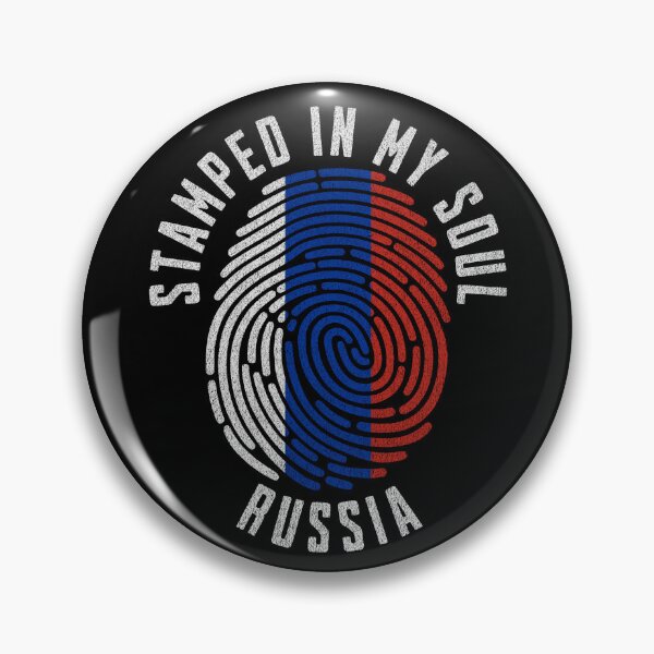 Item preview, Stamped in My Soul Russia Flag Design Russian Pride designed and sold by chrisrivait.