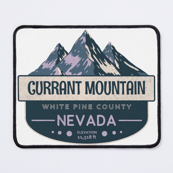 Item preview, Currant Mountain, White Pine County, Nevada, Mountain Design designed and sold by Wanderful-roads.