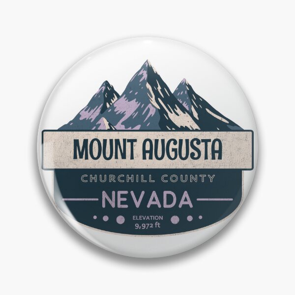 Artikelvorschau, Mount Augusta, Churchill County, Nevada, Bergdesign entworfen und verkauft von Wanderful-roads.