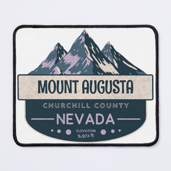 Item preview, Mount Augusta, Churchill County, Nevada, Mountain Design designed and sold by Wanderful-roads.