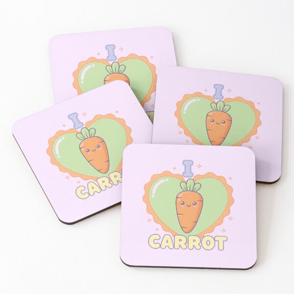 Item preview, Kawaii I Love Carrot designed and sold by Itsheartshop.