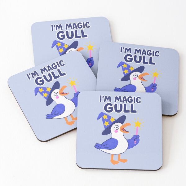 Item preview, I’m Magic Gull – Wizard Seagull designed and sold by Itouchedabee.