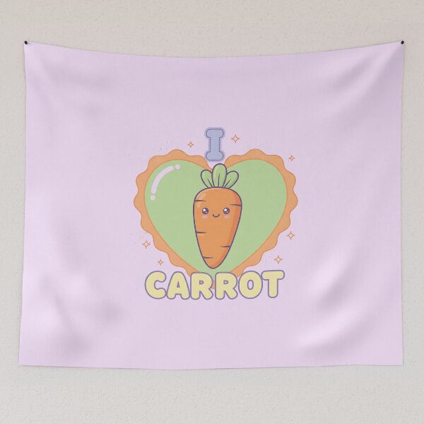 Item preview, Kawaii I Love Carrot designed and sold by Itsheartshop.