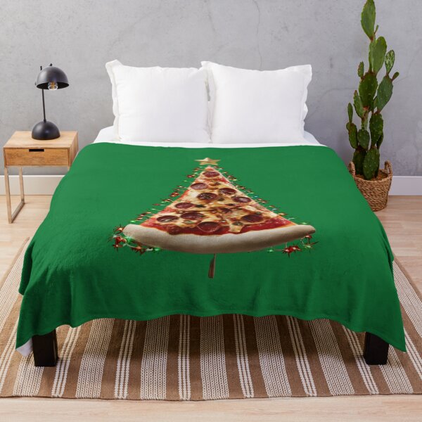 Item preview, Christmas tree made of pizza. designed and sold by MyHappyArtShop.