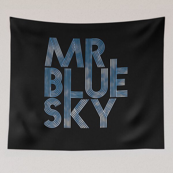 Item preview, Mr Blue Sky designed and sold by hanneloreguzon.