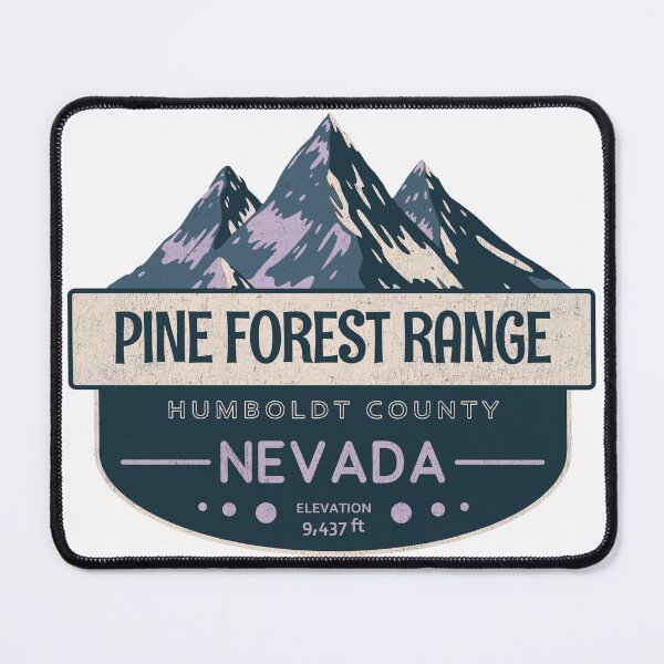 Item preview, Pine Forest Range, Humboldt County, Nevada, Mountain Design designed and sold by Wanderful-roads.