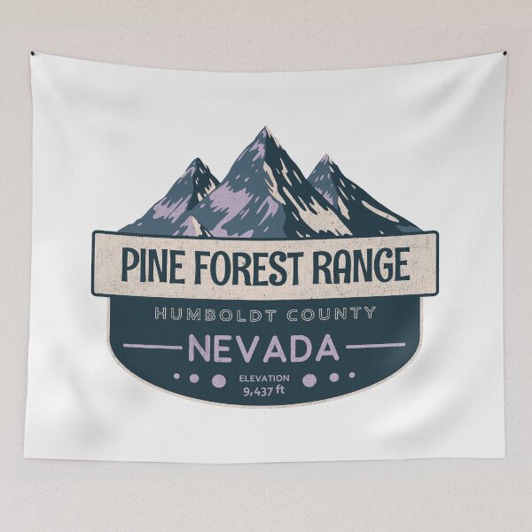 Item preview, Pine Forest Range, Humboldt County, Nevada, Mountain Design designed and sold by Wanderful-roads.