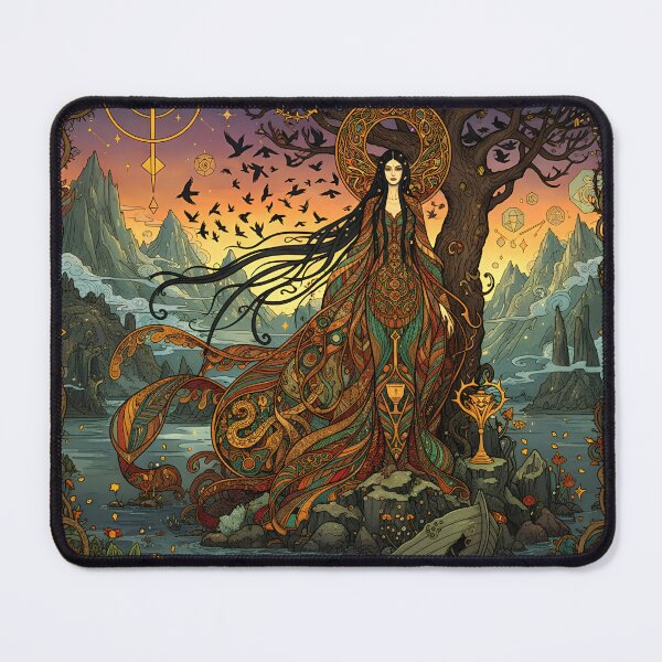 Item preview, Fata Morgana | Arthurian Fantasy Wall Art | Stoneflower-Art designed and sold by Stoneflower-Art.