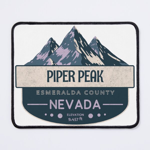 Item preview, Piper Peak, Esmeralda County, Nevada, Mountain Design designed and sold by Wanderful-roads.