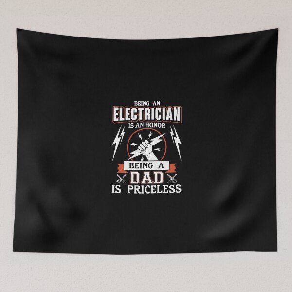 Item preview, Being A Electrician Dad designed and sold by BrownDemarco.