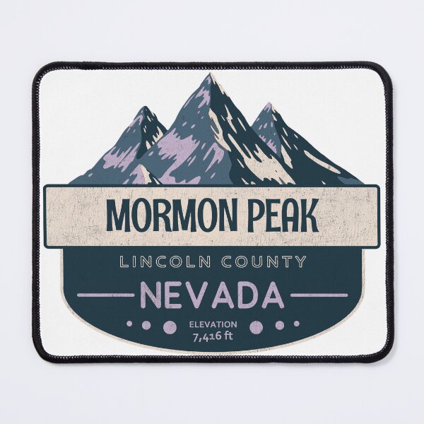 Item preview, Mormon Peak, Lincoln County, Nevada, Mountain Design designed and sold by Wanderful-roads.