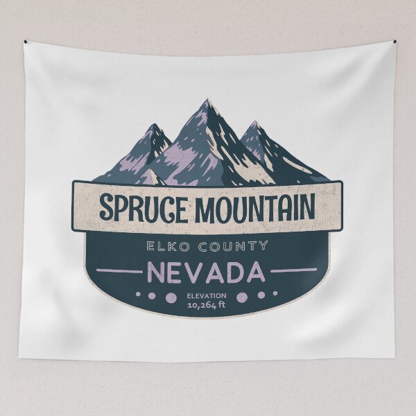 Item preview, Spruce Mountain, Elko County, Nevada, Mountain Design designed and sold by Wanderful-roads.