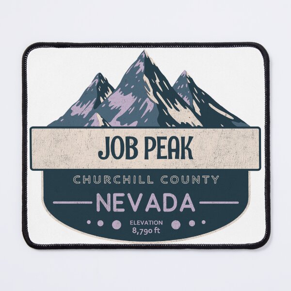 Item preview, Job Peak, Churchill County, Nevada, Mountain Design designed and sold by Wanderful-roads.
