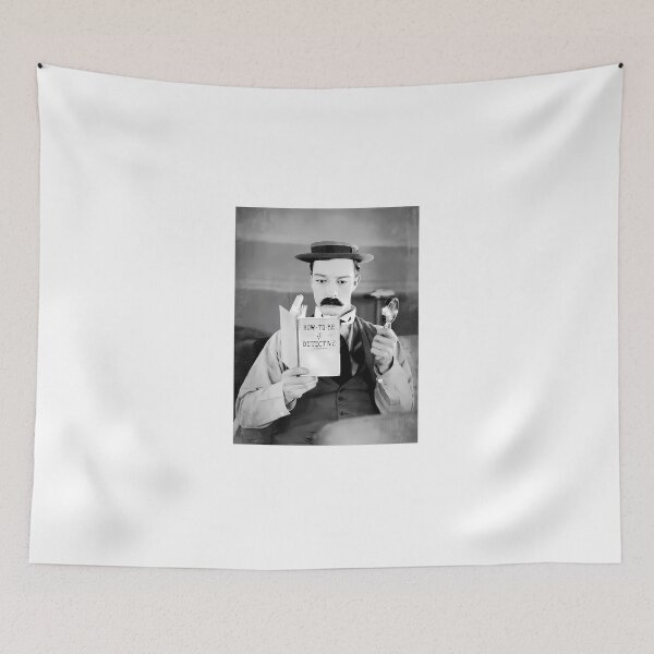 Item preview, Buster-Keaton---Sherlock-Jr.---Bw-Vintage---D33 designed and sold by AndzeBuhler.