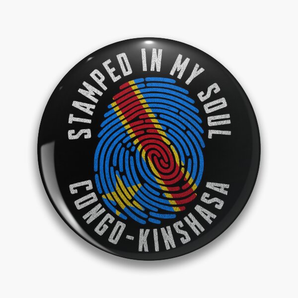 Item preview, Stamped in My Soul Congo Kinshasa Flag DRC Pride designed and sold by chrisrivait.