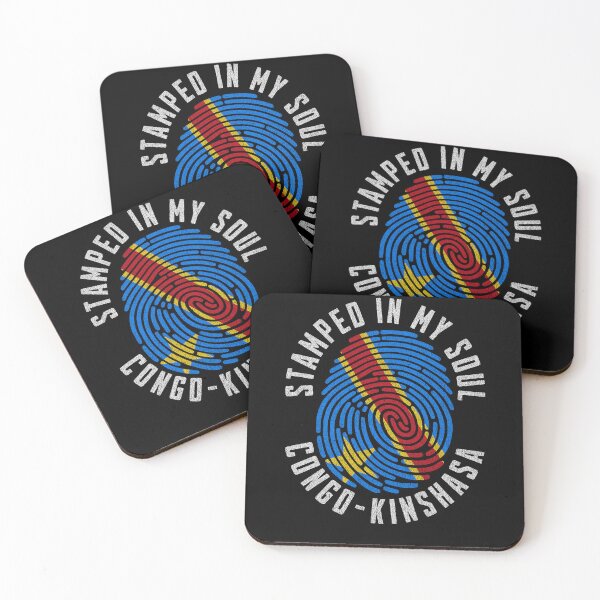 Item preview, Stamped in My Soul Congo Kinshasa Flag DRC Pride designed and sold by chrisrivait.