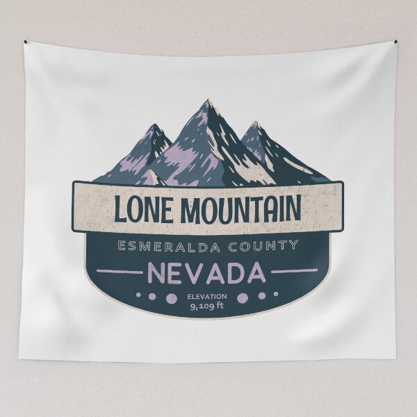 Item preview, Lone Mountain, Esmeralda County, Nevada, Mountain Design designed and sold by Wanderful-roads.