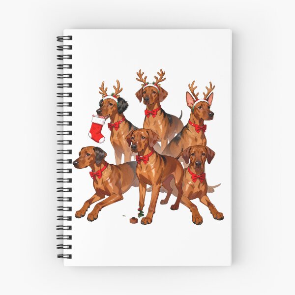 Item preview, Rhodesian Ridgeback Merry Christmas designed and sold by forget45studio.