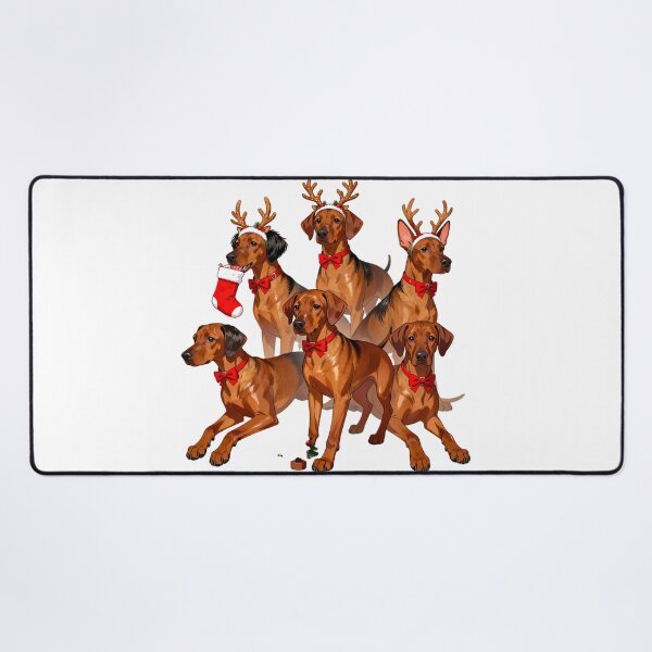 Item preview, Rhodesian Ridgeback Merry Christmas designed and sold by forget45studio.