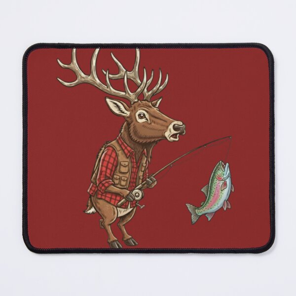 Item preview, An Elk fishing  designed and sold by Too Kool Designing .