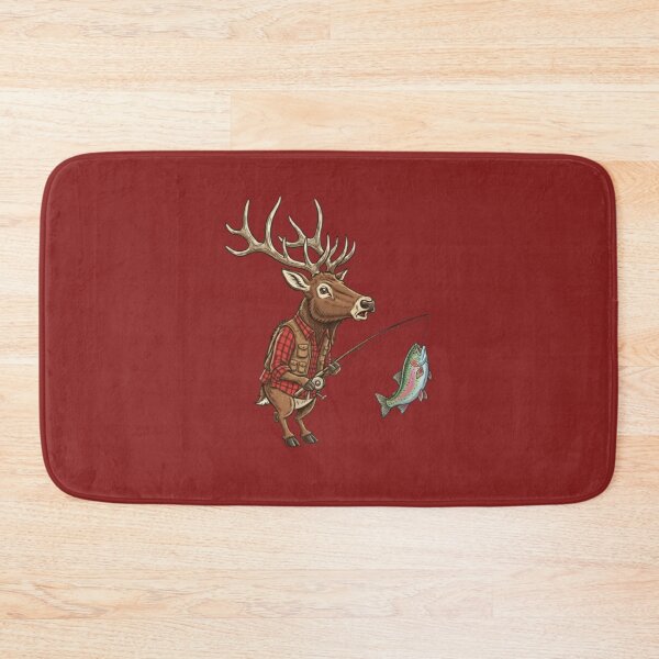 Item preview, An Elk fishing  designed and sold by Too Kool Designing .
